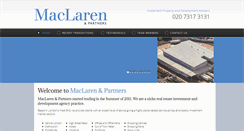 Desktop Screenshot of maclarenpartners.co.uk